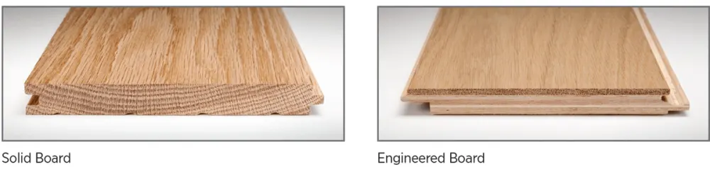 engienered timber vs hardwood